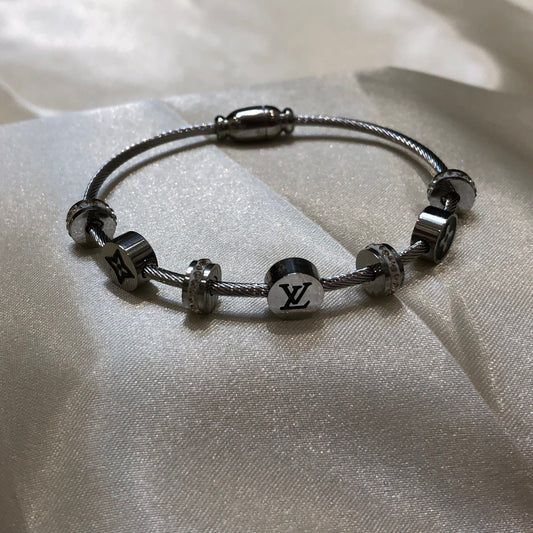 Louis Vuitton Silver Wire Bracelet