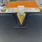 Louis.Vuitton Black Capucines Mini Bag