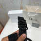 Dior Black DIOR Buckle Reversible Belt Black
