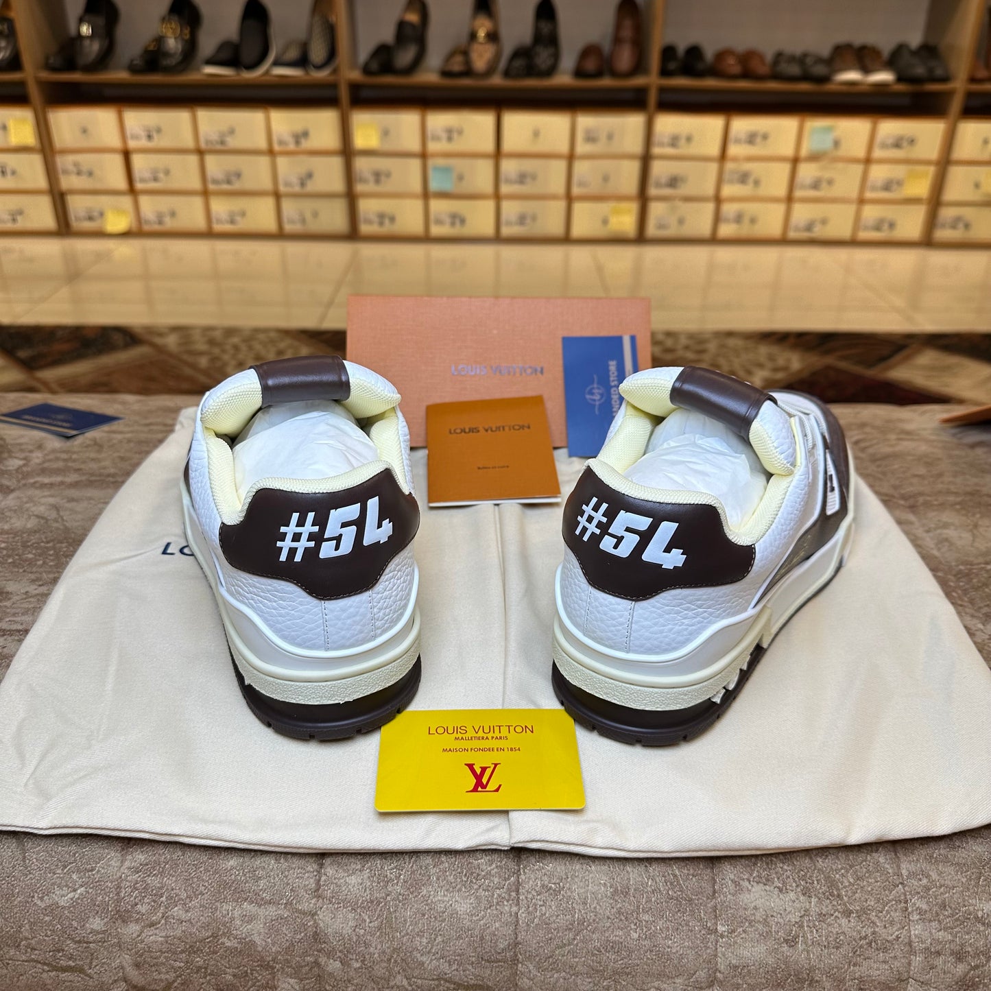 Louis Vuitton Trainer Sneaker - Brown
