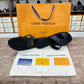 LV Men's Sandal Grey Pattern