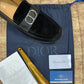 Dior - CD Logo Granville Loafer Black Suede Major