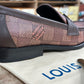 Louis Vuitton Damier Major Loafers Brown