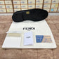 Fendi Black Silver Logo Major Loafers