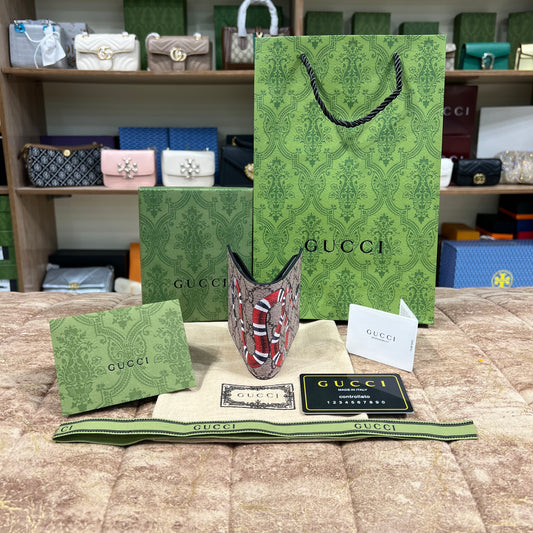 Gucci Snake Pattern Wallet