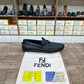 Fendi Black Grey Normal Loafers