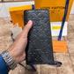 Louis Vuitton Black Embossed Long Wallet