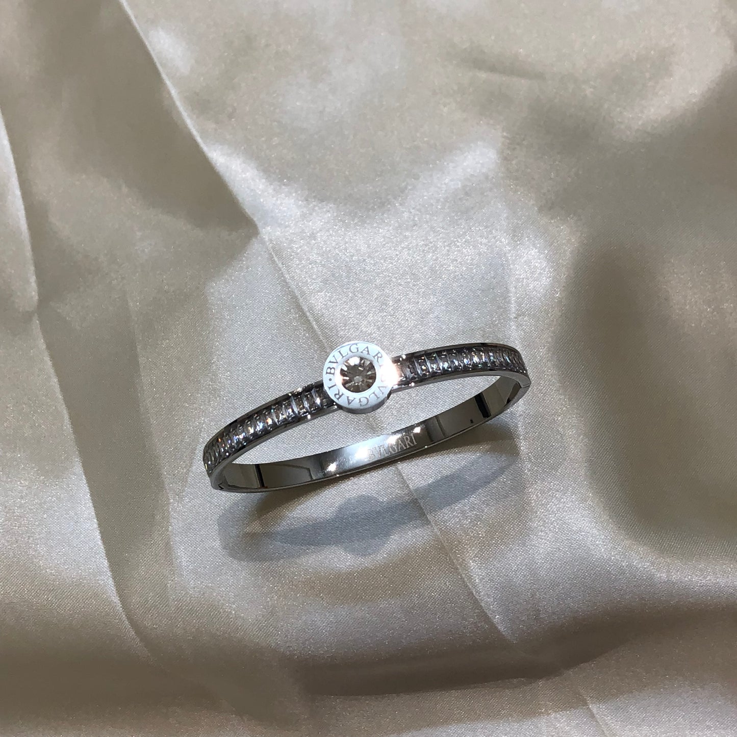 Bulgari Mini Silver Bracelet