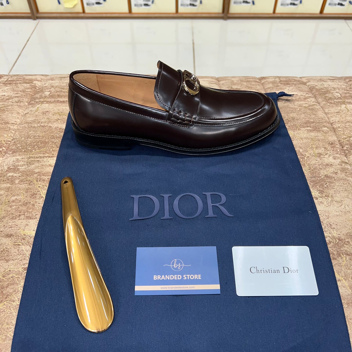 Dior CD Major Loafer Brown