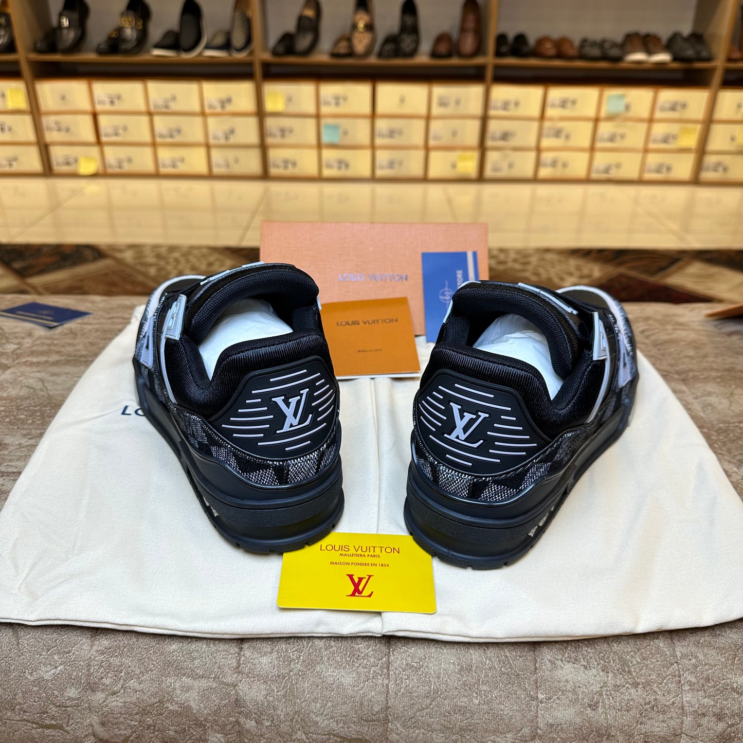 Louis Vuitton Trainer Sneaker - Black