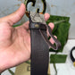 Gucci Interlocking G Golden Buckle Supreme Belt Brown