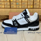Louis Vuitton Trainer Sneaker - White Embossed