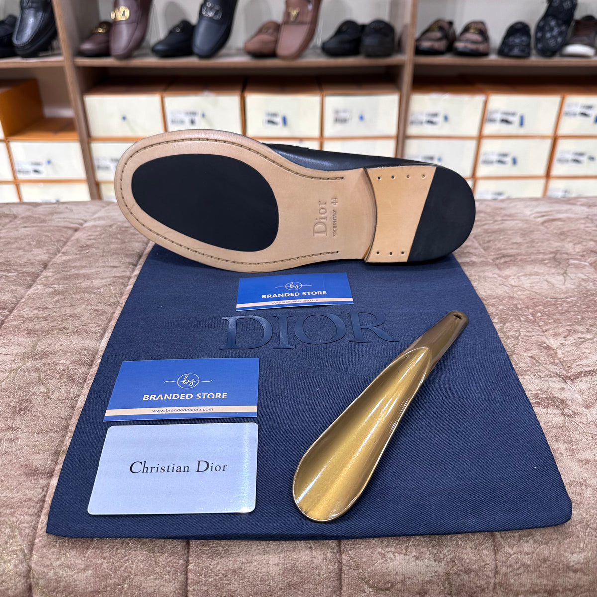 Dior - Granville Loafer Black & Black Gravity Suede Major