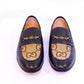 Gucci Brown Cloth Major Loafers