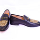 Gucci Brown Cloth Major Loafers