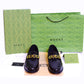 Gucci Golden Logo Black Major Loafers