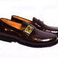 Gucci Side Buckle Brown Major Loafers