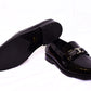 . Louis.Vuitton Black Flower Major Loafers