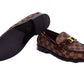 . Louis.Vuitton Brown Check Major Loafers