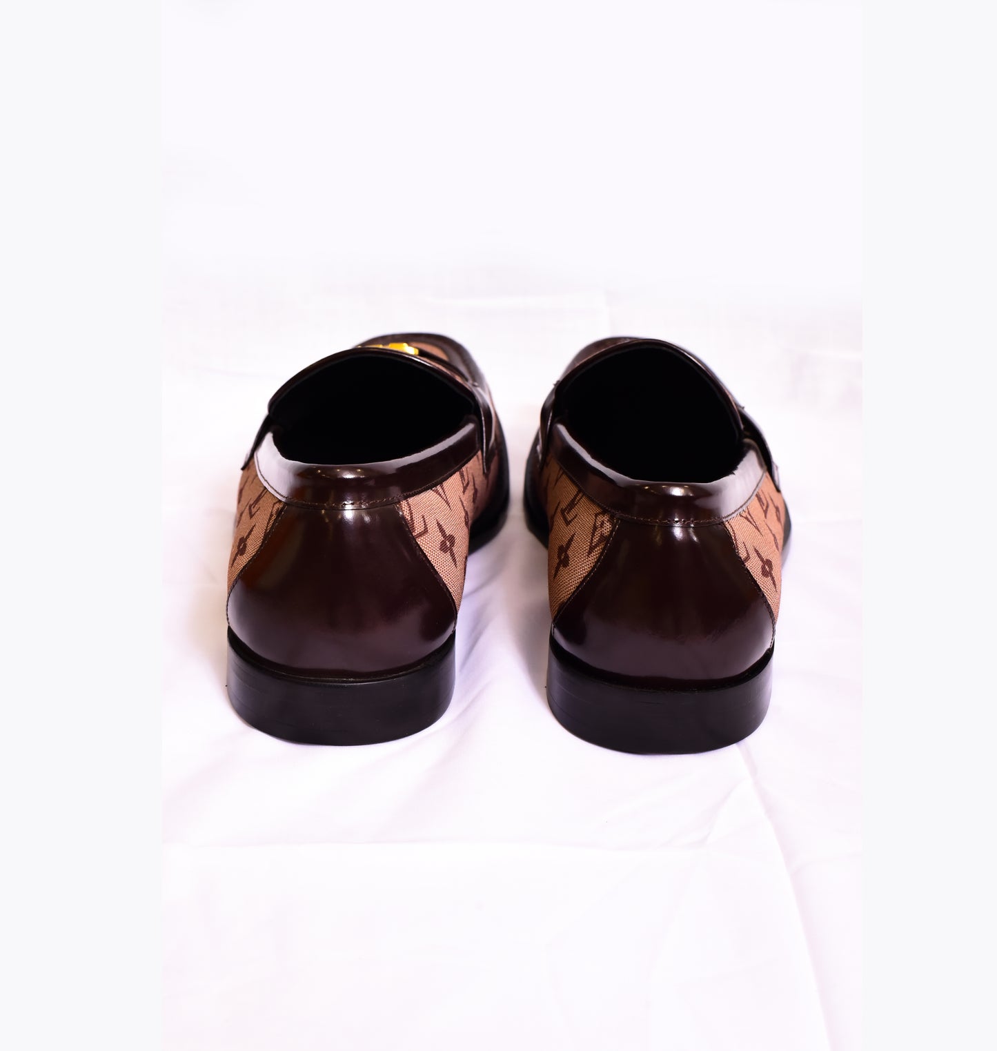 . Louis.Vuitton H Brown Major Loafers