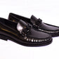 . Louis.Vuitton Chain Black Major Loafers