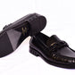 . Louis.Vuitton Chain Black Major Loafers