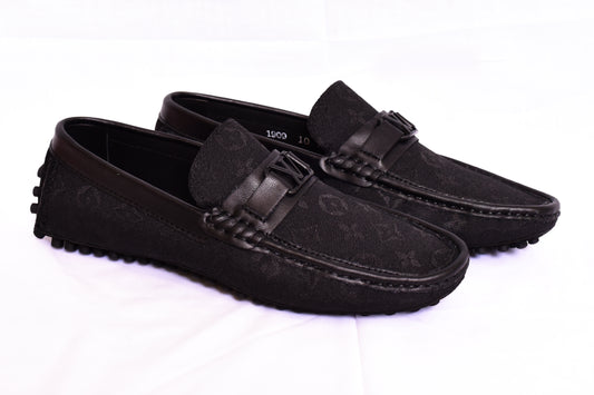 Louis.Vuitton H Black Normal Loafers