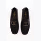 Louis.Vuitton Black Checked Normal Loafers