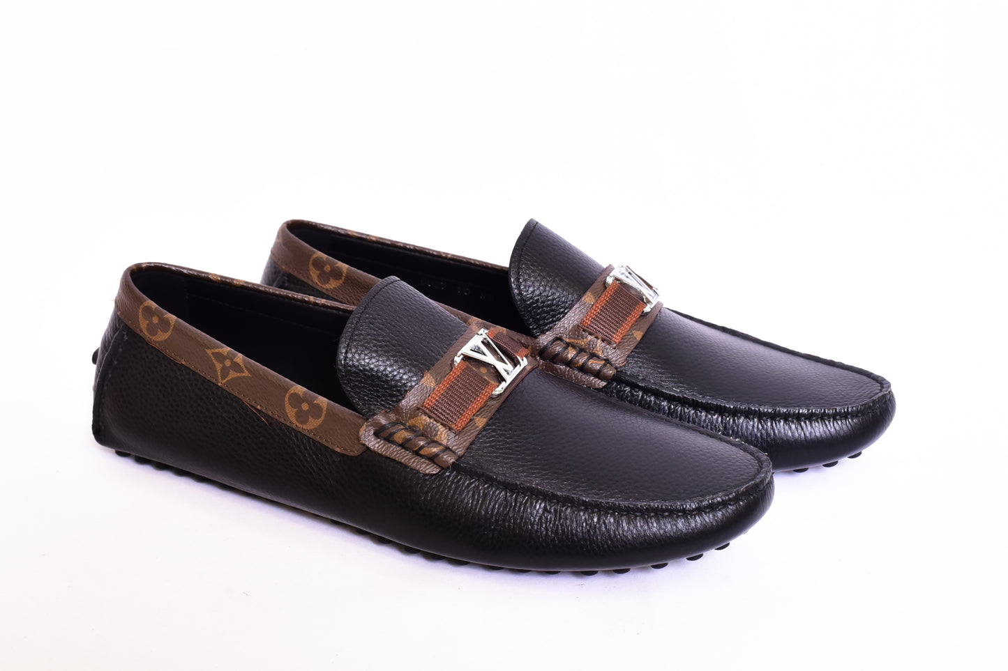 Louis.Vuitton Brown Line Normal Loafers