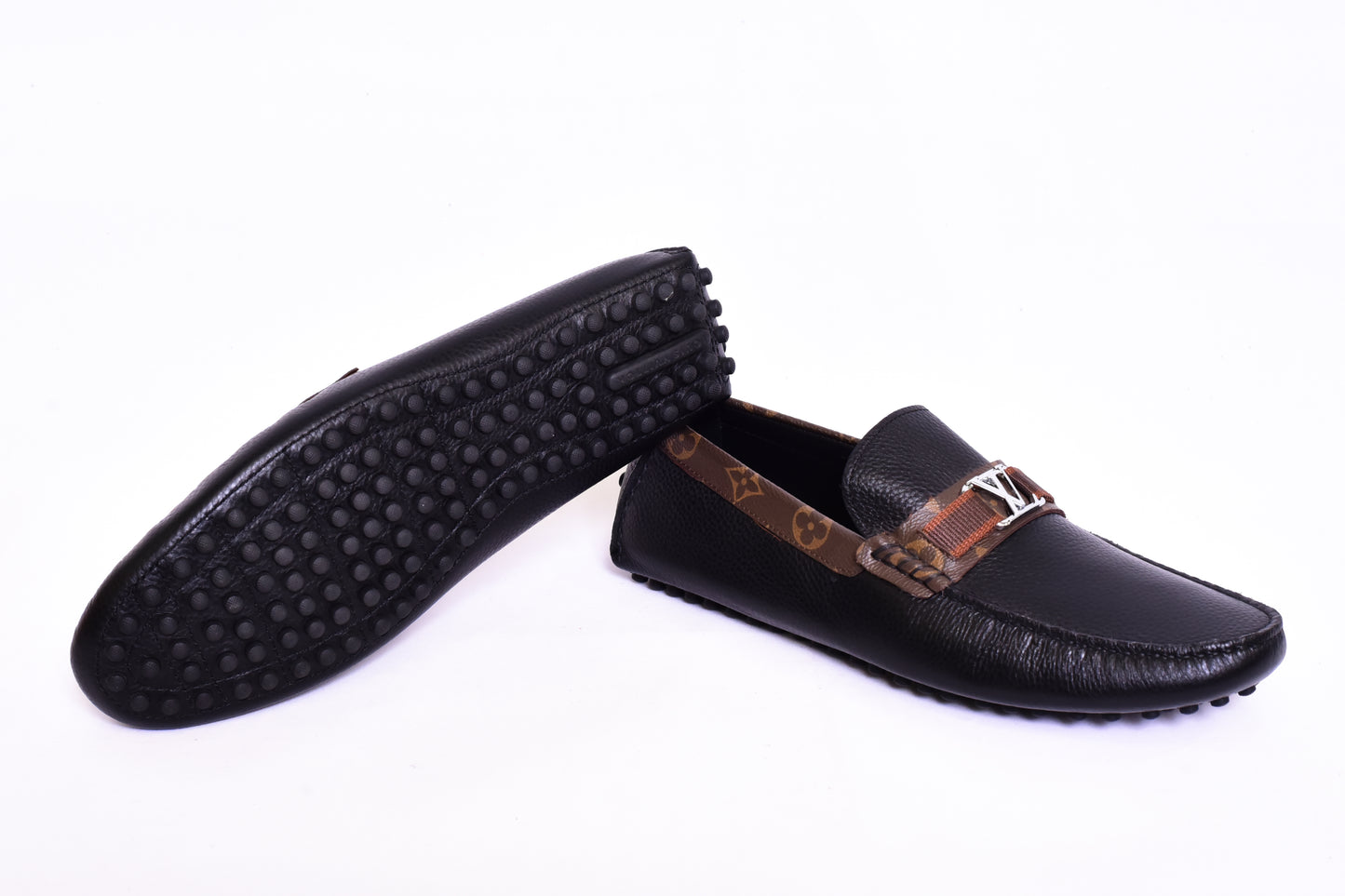 Louis.Vuitton Brown Line Normal Loafers