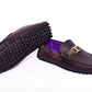 Louis.Vuitton Brown Flower Normal Loafers