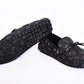 Louis.Vuitton Black Laces Normal Loafers