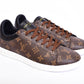 Louis.Vuitton Brown Pattern Sneaker