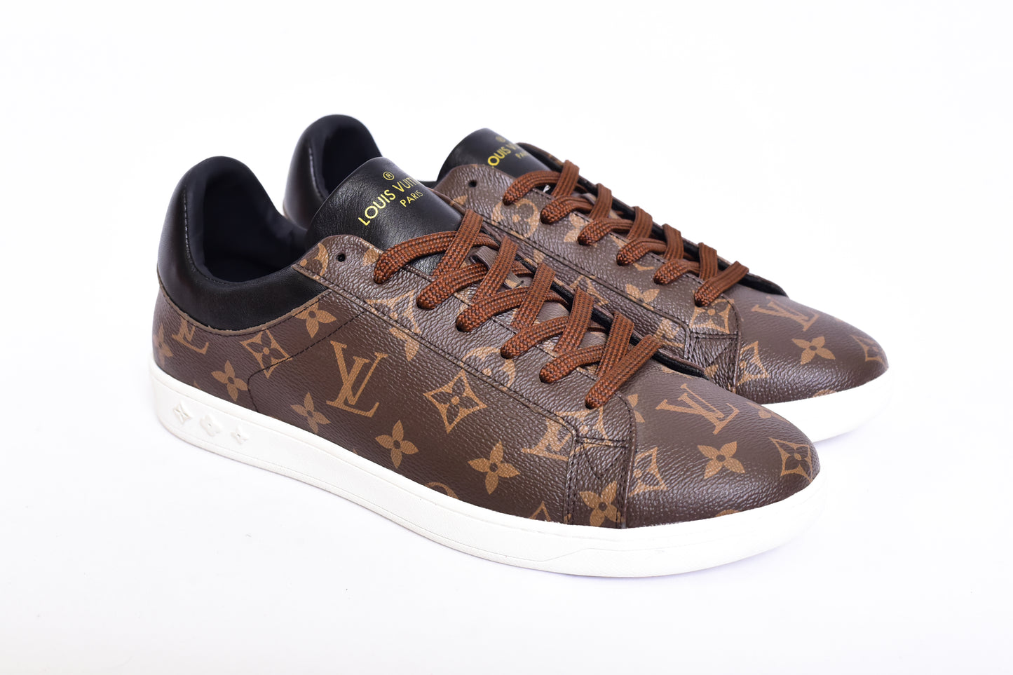 Louis.Vuitton Brown Pattern Sneaker