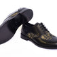 Fendi Black Green Laces Major Loafers