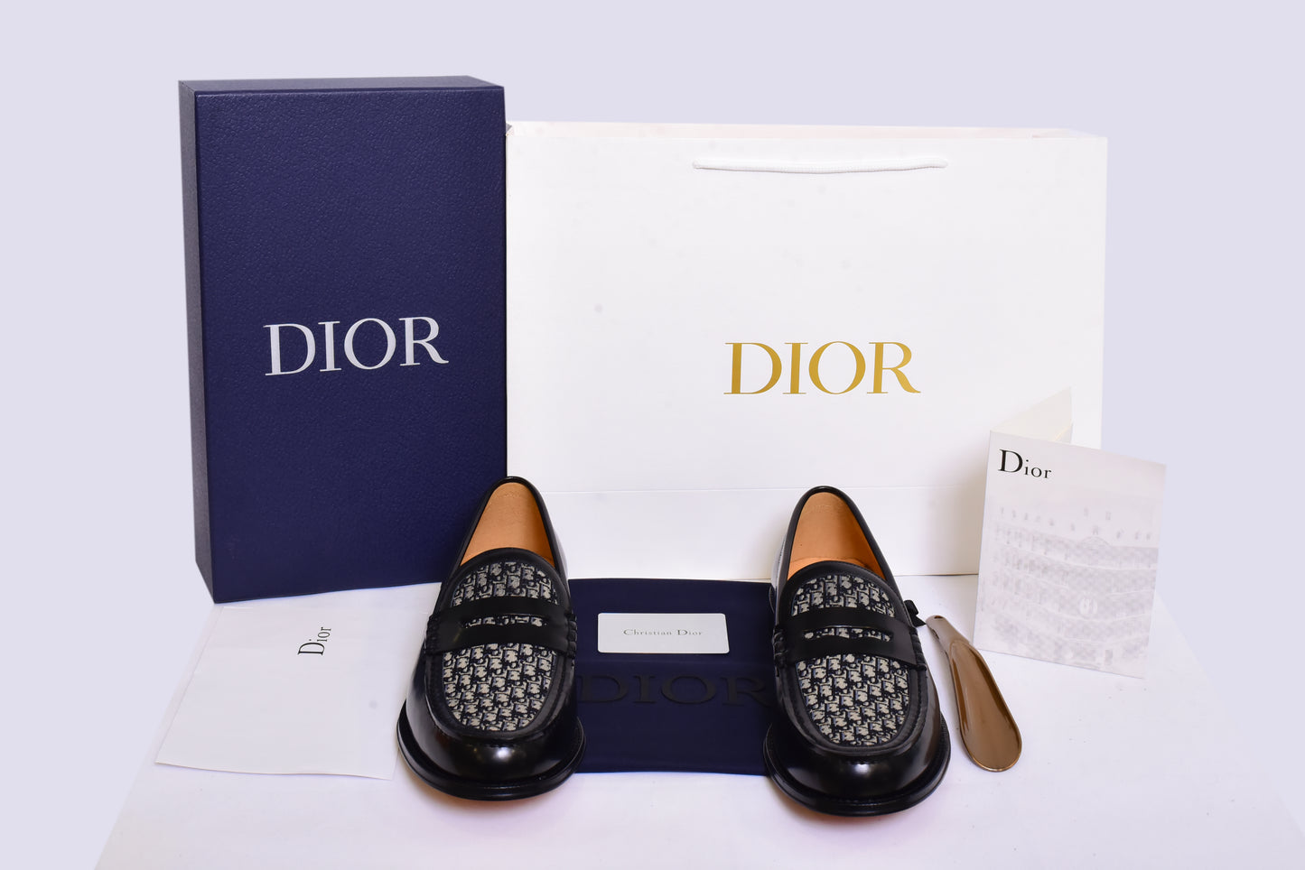 Dior Cloth DC Major Loafers