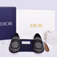 Dior White Cloth Major Loafers