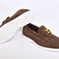 Louis.Vuitton Slip On Brown Loafers