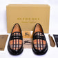 Burberry Pattern Black Major Loafers