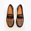 Burberry Pattern Black Major Loafers