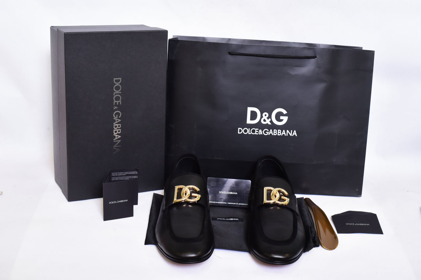 Dolce & Gabbana DG Logo Major Loafers