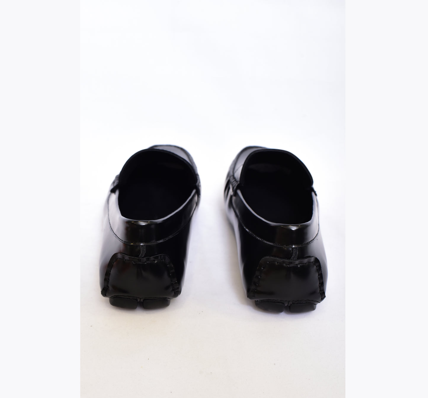 Prada Shine Black Normal Loafers