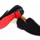 Christian Louboutin Black Stones Major Loafers