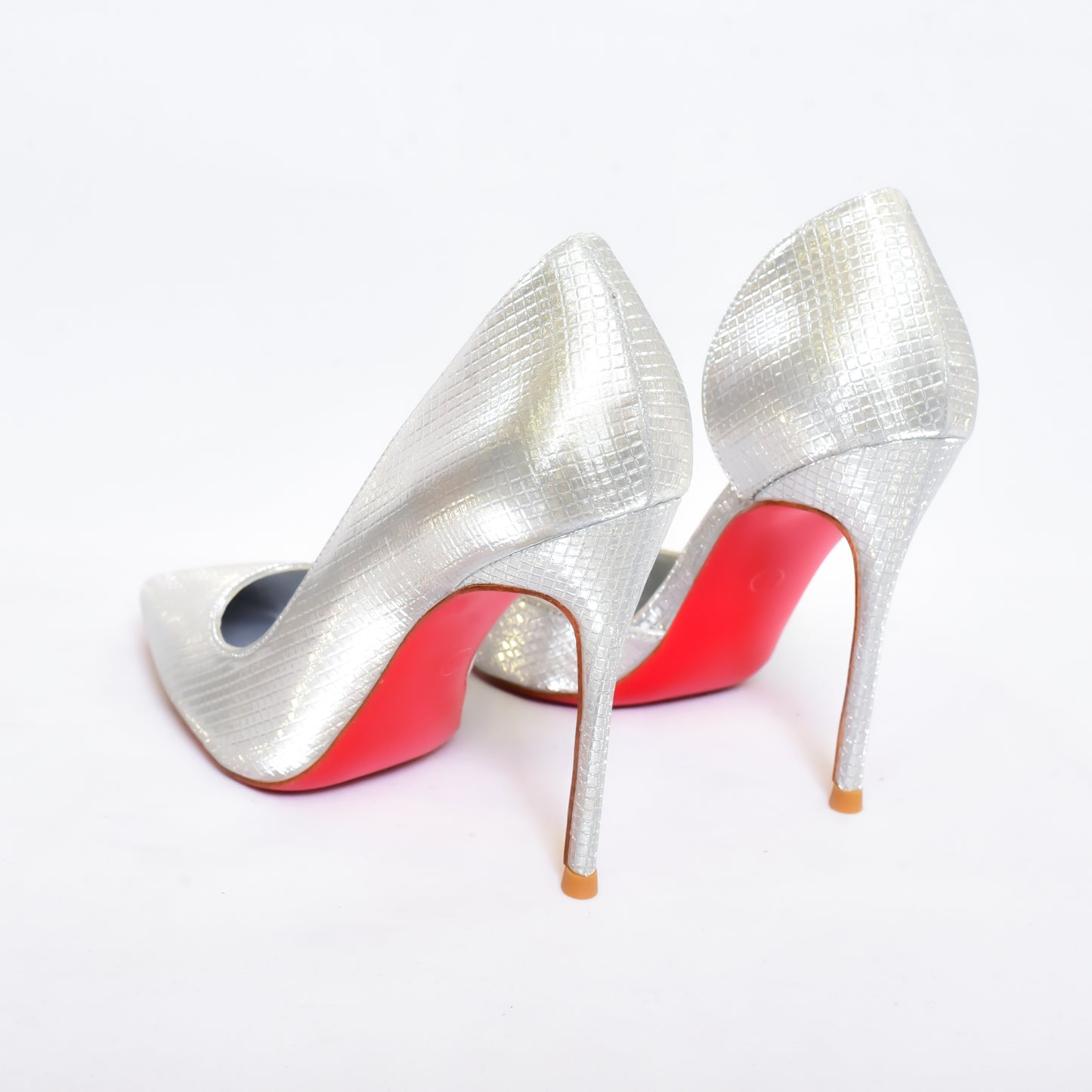 Christian Louboutin White Heels