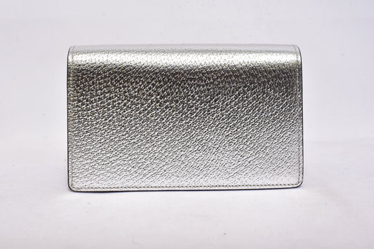 Gucci Mini Silver Bag