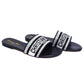 Christian Dior Black Shining Slides