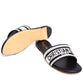 Christian Dior Black Shining Slides