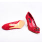 Dolce & Gabbana Emerald Heel Red