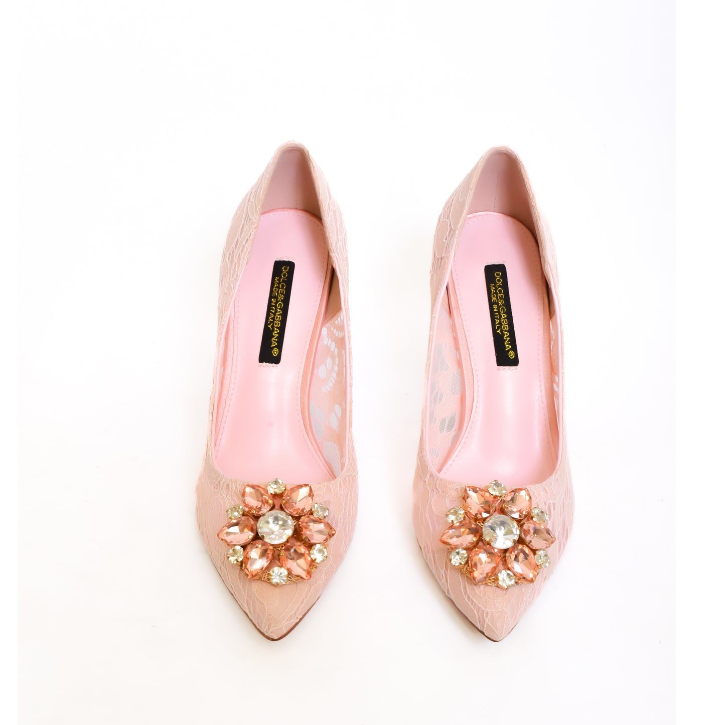 Dolce & Gabbana Emerald Heel Pink