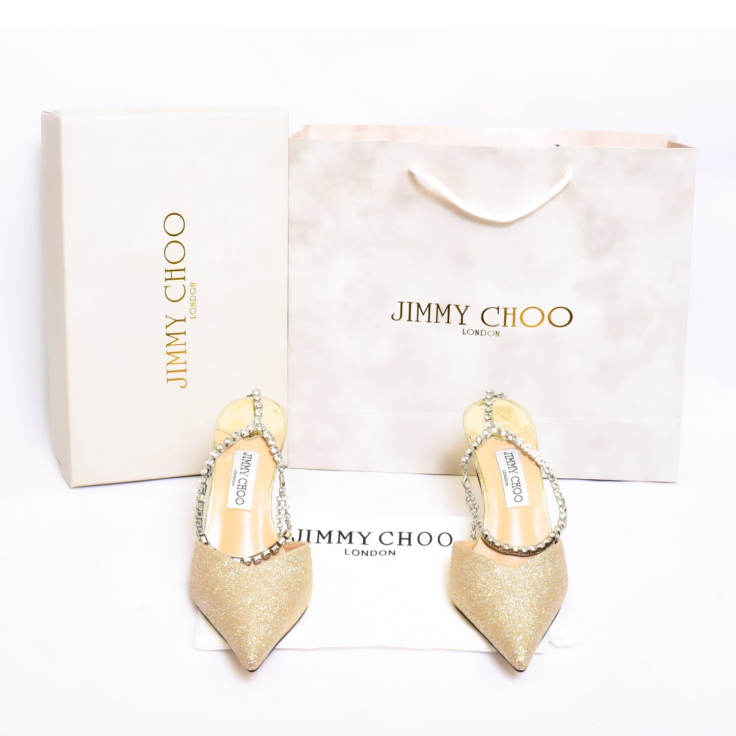 Jimmy Choo Golden Heels